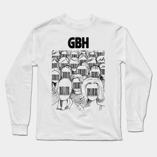 Barcode face GBH Long Sleeve T-Shirt